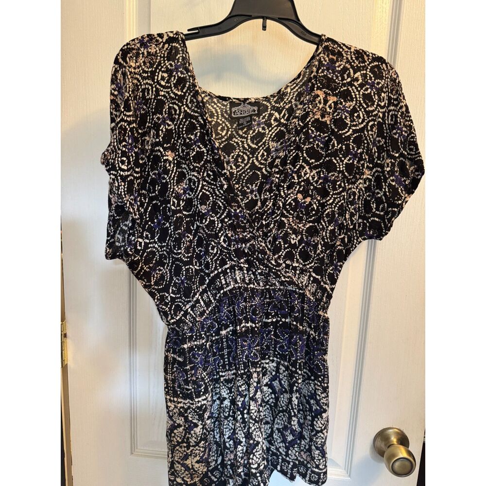 Angie Bohemian Mixed Print Romper